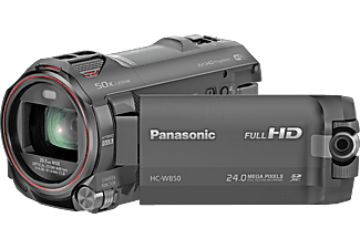 Videocámara - Panasonic HC-W850EG-K, WiFi, NFC, 2 lentes