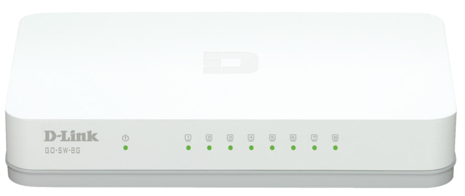 D-LINK GO-SW-8G 8 portos gigabit switch