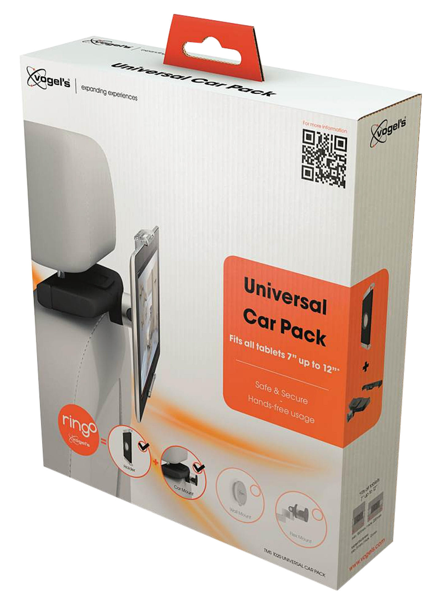 Soporte Universal De tablet para coche vogels tms 1020 holder paquete montaje en el car pack