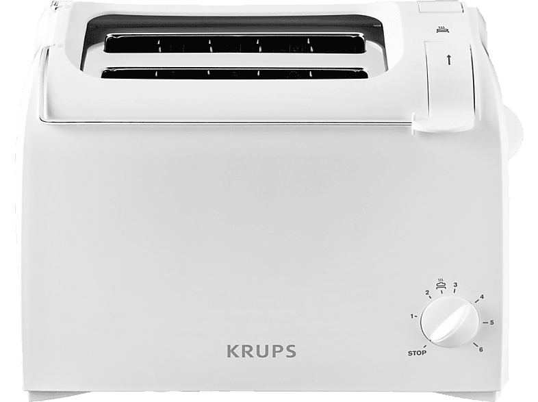 ProAroma Toaster Watt, Weiß Schlitze: in SATURN KH (700 Weiß Toaster kaufen Krups KRUPS | 1511 2)