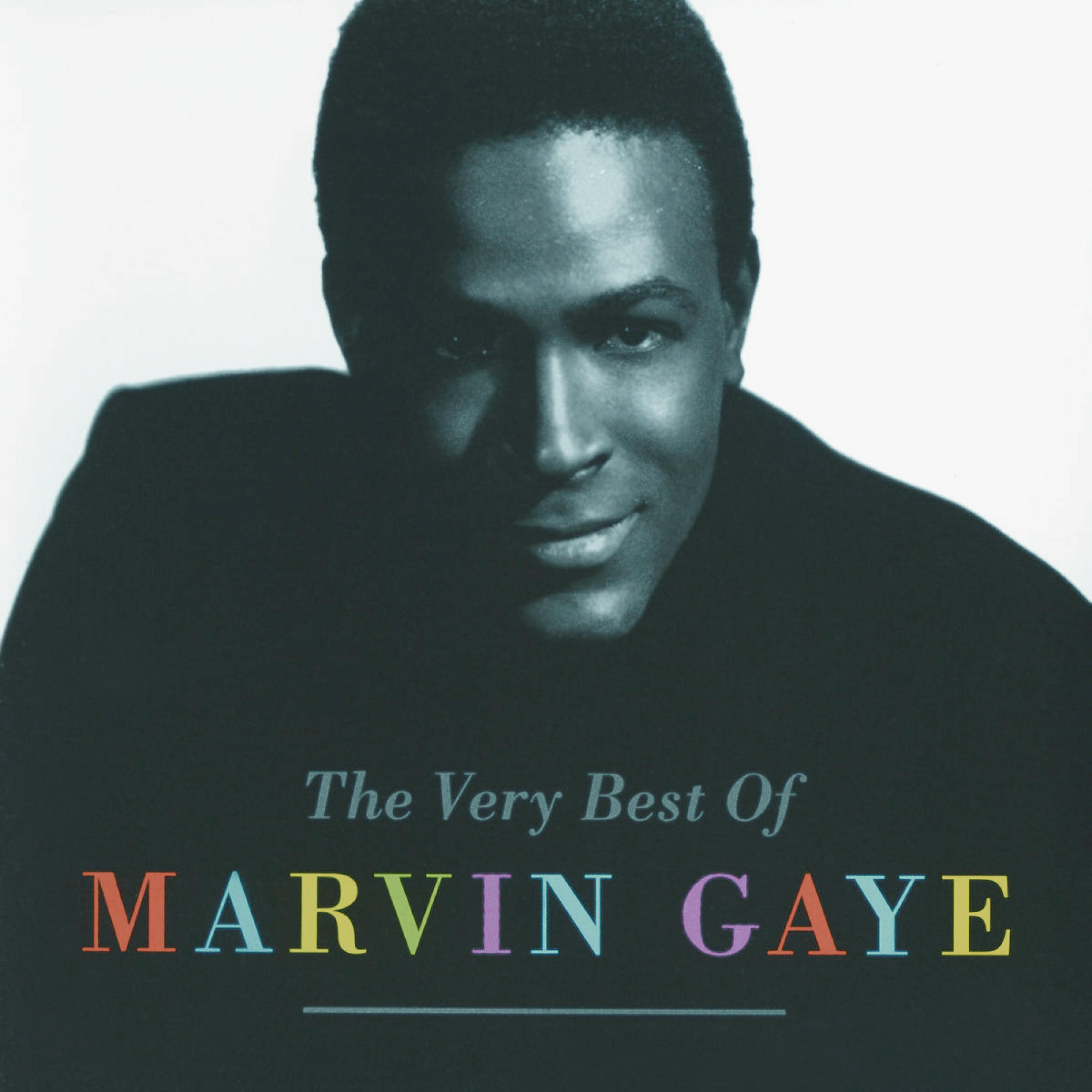 Albumcover von Marvin Gaye. Der Text auf dem Cover lautet: The Very Best Of MARVIN GAYE.