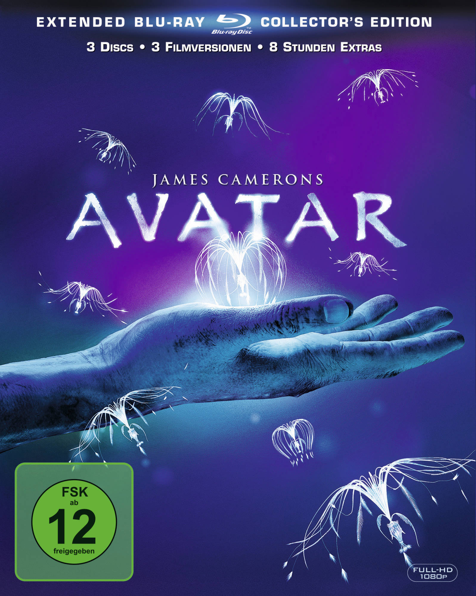 Avatar – Extended Collector´s Edition: 3 Blu-rays mit Fanbuch Blu-ray
