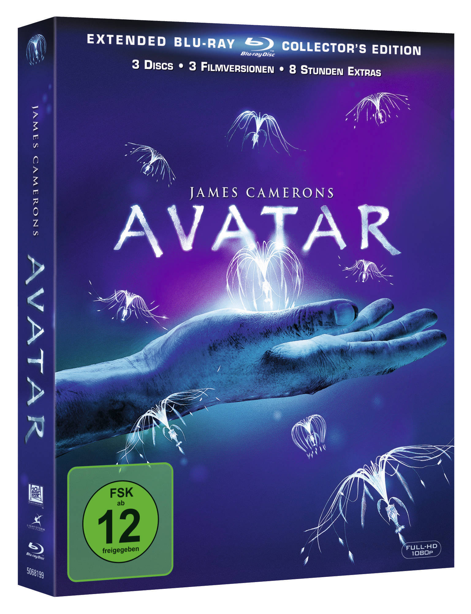 Avatar – Extended Collector´s Edition: 3 Blu-rays mit Fanbuch Blu-ray