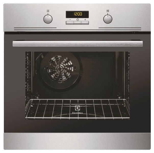 Horno - Electrolux EZC2430AOX, Multifunción, Pirolítico, 57 l, 9 funciones, 60 cm, Clase A, Inox antihuellas