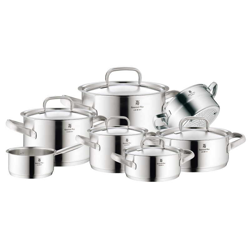 WMF Topfset Gourmet Plus - Set pentole (Argento)