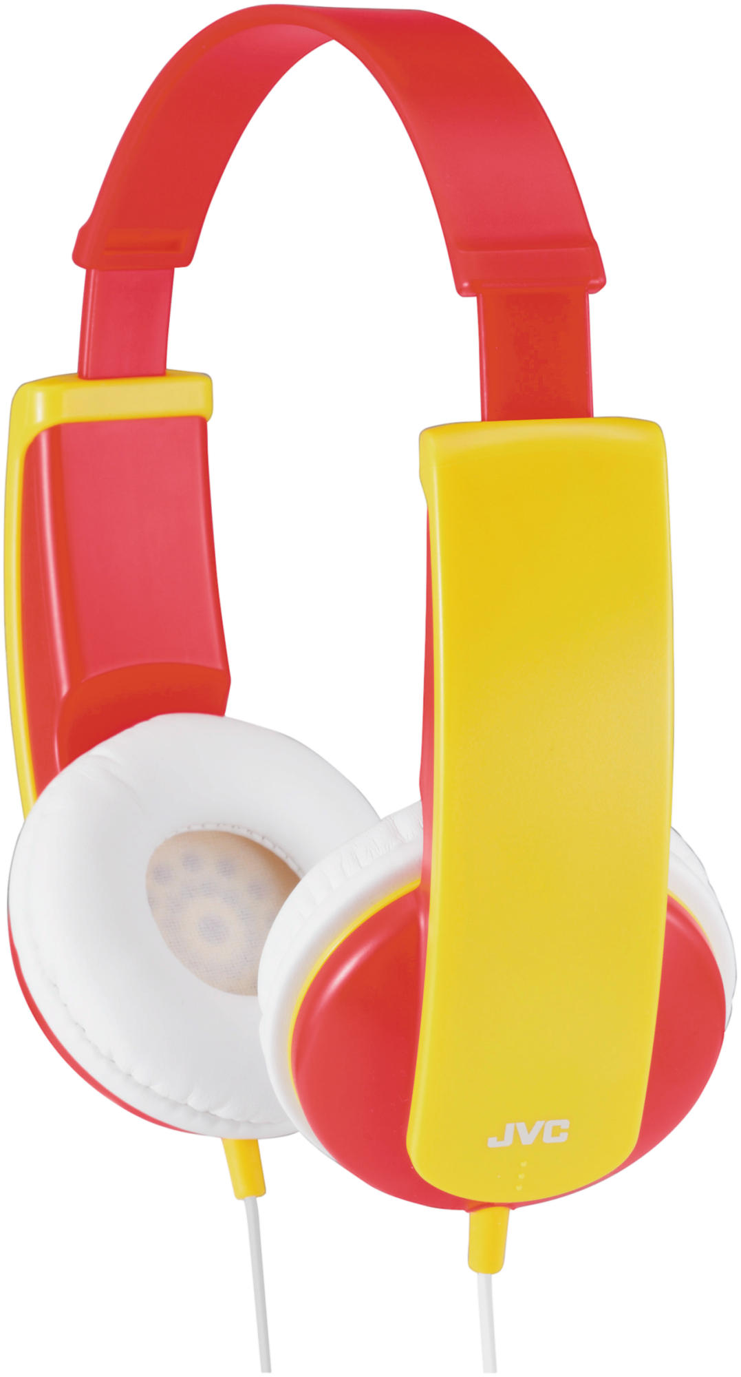 JVC HA-KD5-R, On-ear Kopfhörer Rot, Gelb, Weiß