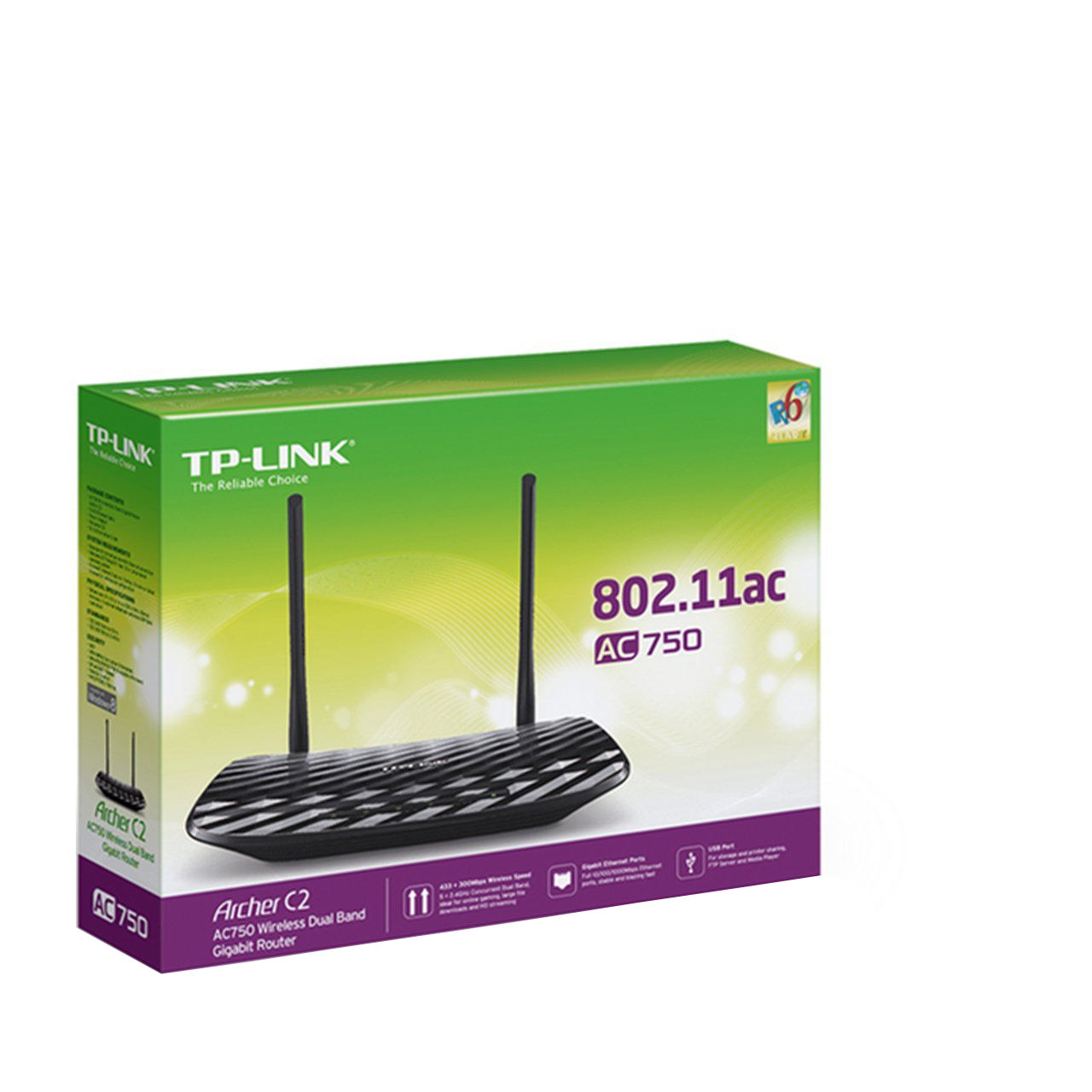 TP-LINK Archer C2 Ac750 Kablosuz Dual Band Gıgabıt Router