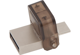 Pendrive de 16Gb - Kingston DataTraveler microDuo, memoria USB, OTG, color marrón