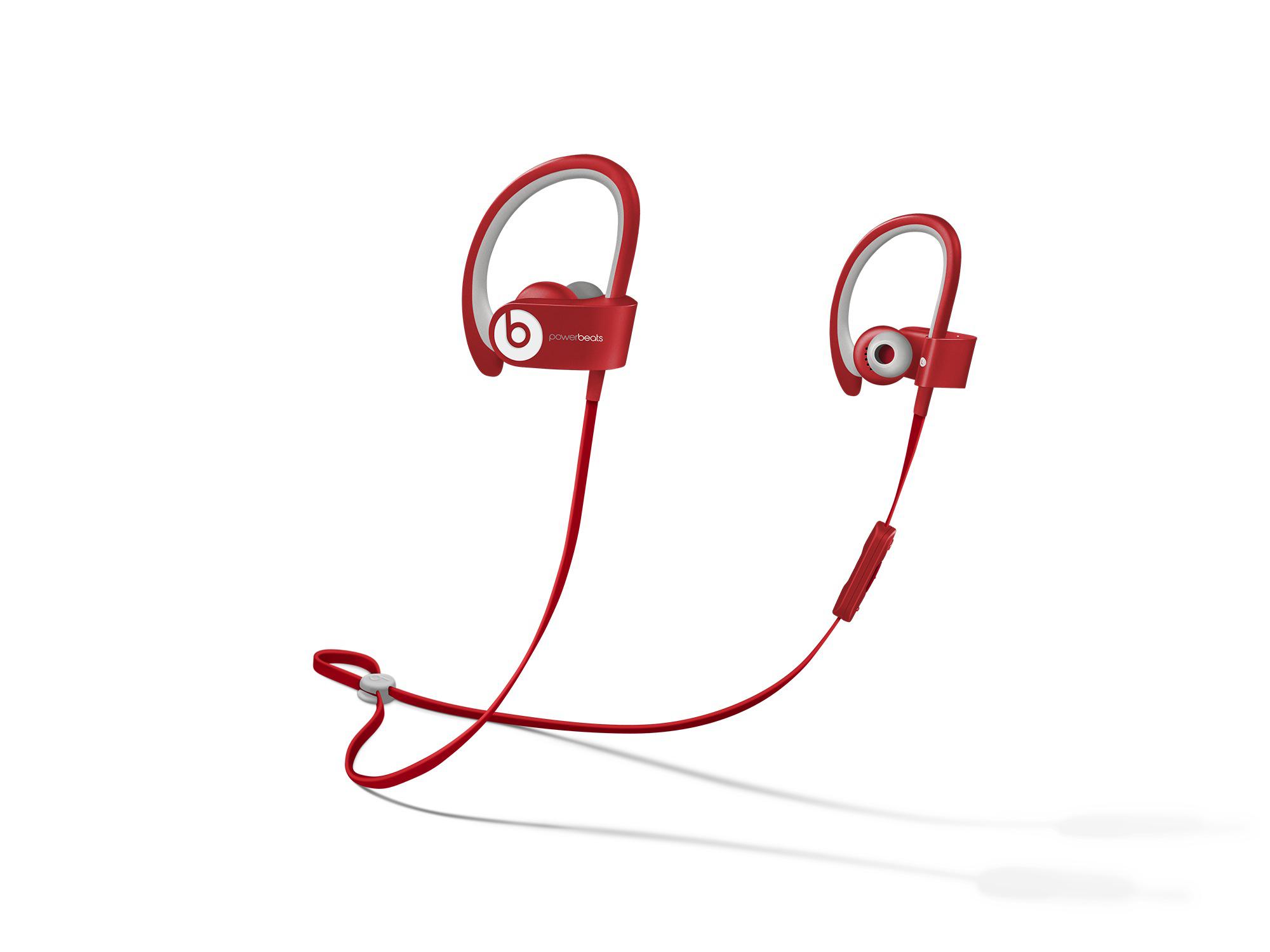 BEATS Powerbeats 2, In-ear Kopfhörer Bluetooth Rot