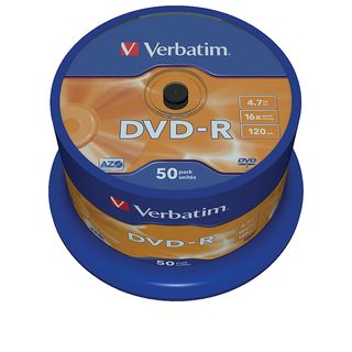 VERBATIM DVD-R Matt Silver - DVD-R