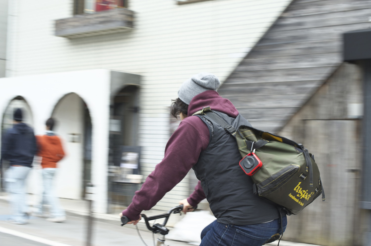TDK Trek Mikro Bluetooth Lautsprecher, Rot, Wasserfest