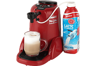 NEMOX 1146097 Milki Latte & Crema Milchaufschäumer, Rot, 1300 Watt, 0,5 Liter
