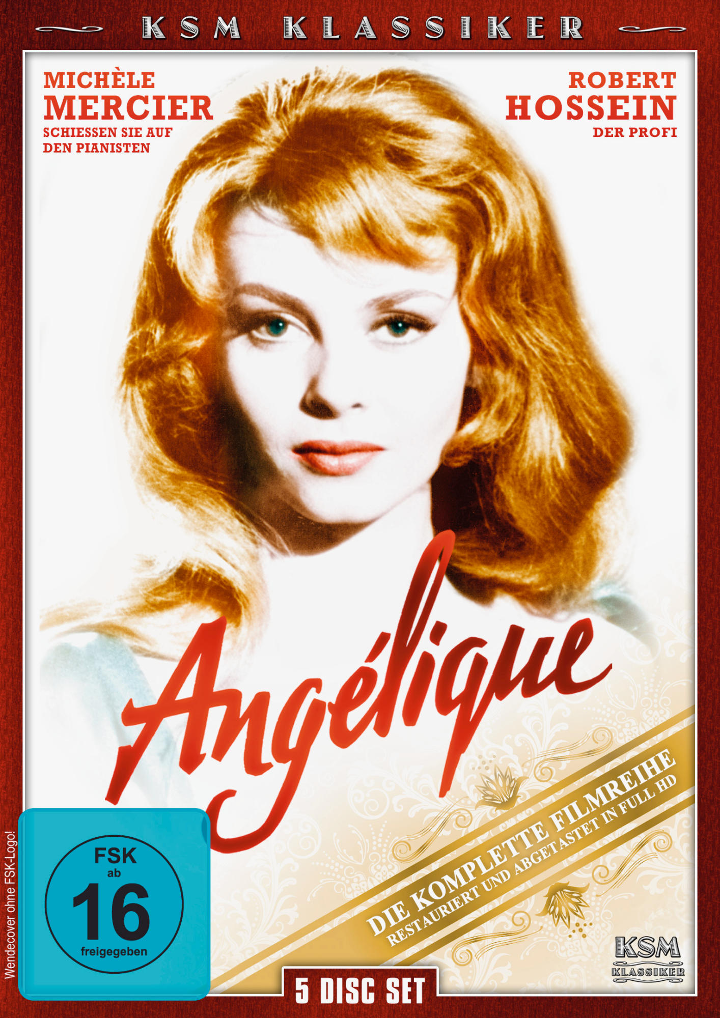 Angélique Gesamtbox DVD