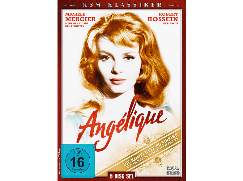 Gesamtbox Angélique DVD