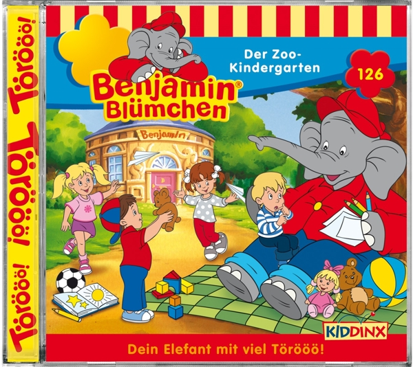 Benjamin Blümchen - Folge 126: Der Zoo-Kindergarten  - (CD)