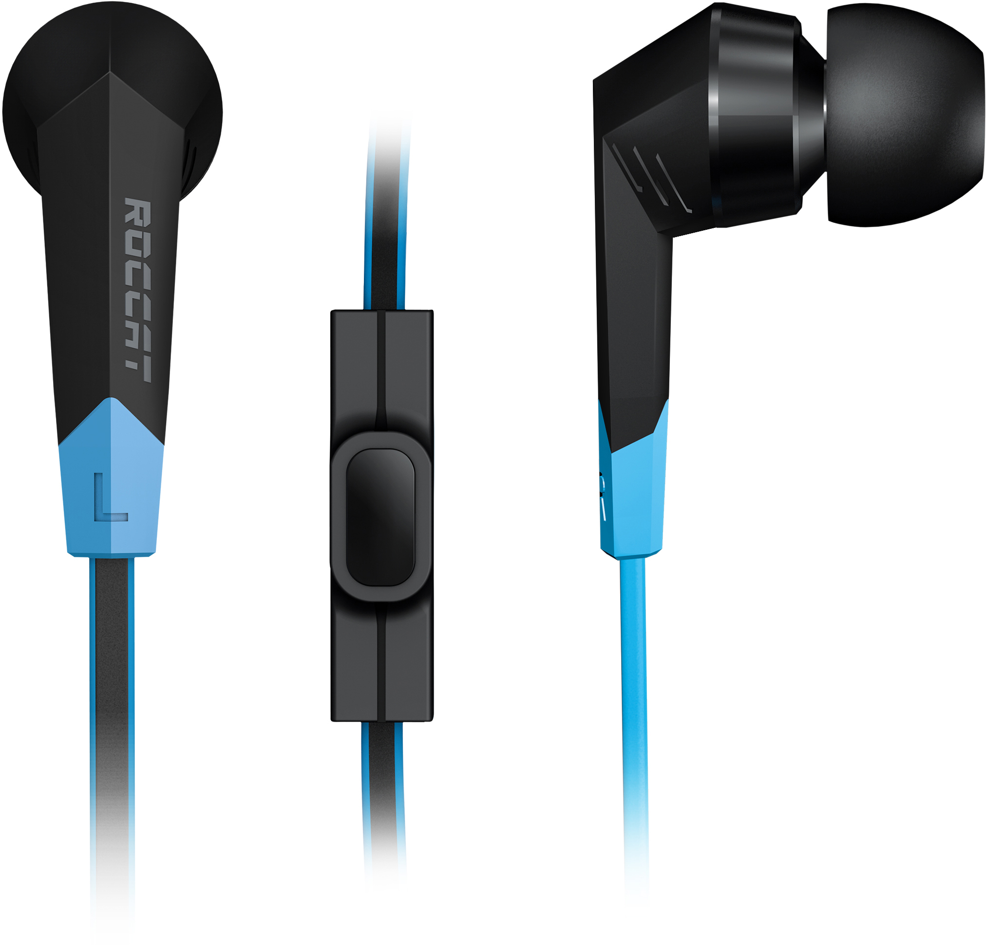 ROCCAT Syva, In-ear Headset Schwarz/Blau