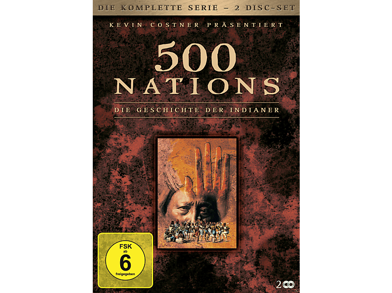 500 NATIONS - DIE GESCH. D. INDIANER-KOMPL. SERIE DVD