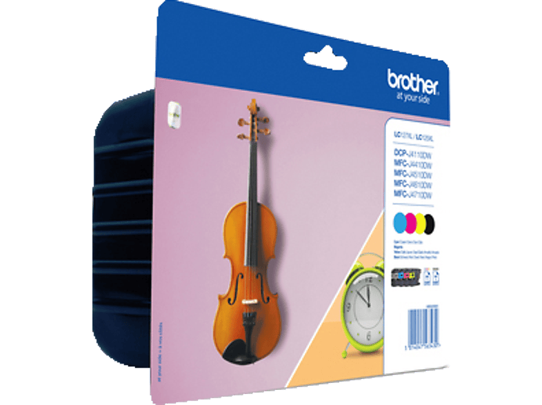 BROTHER LC-127XL Colour Value pack Zwart - Cyaan - Magenta - Geel