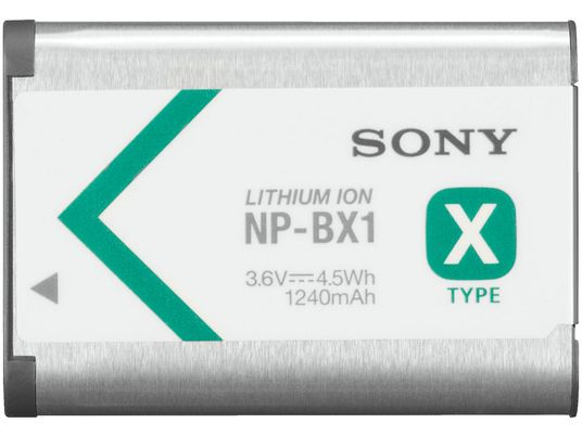 SONY NP BX1 - Batteria ricaricabile (Bianco)