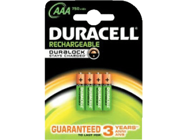 DURACELL Oplaadbare batterij (RECH AAA4)