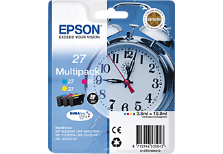 EPSON 27 Multi-Pack - Tintenpatrone (Gelb/Cyan/Magenta)