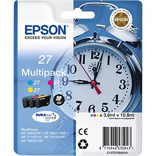 EPSON 27 Multi-Pack - Tintenpatrone (Gelb/Cyan/Magenta)