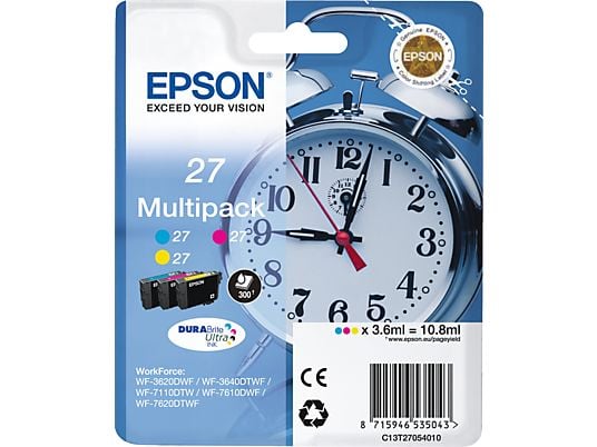 EPSON 27 Multi-Pack - Cartuccia ad inchiostro (multicolore)