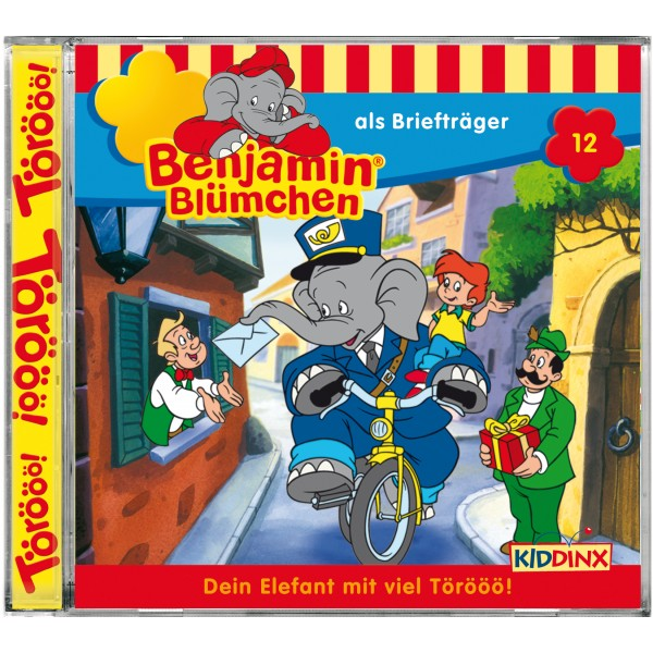 Benjamin Blümchen - Folge 012: Als Briefträger  - (CD)