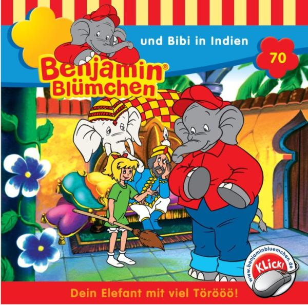 Benjamin Blümchen - Folge 070:...und Bibi In Indien  - (CD)