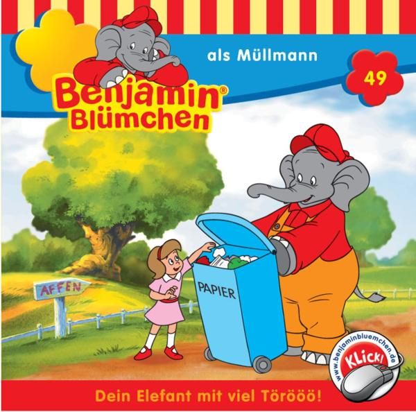 Benjamin Blümchen - Folge 049:...als Müllmann  - (CD)