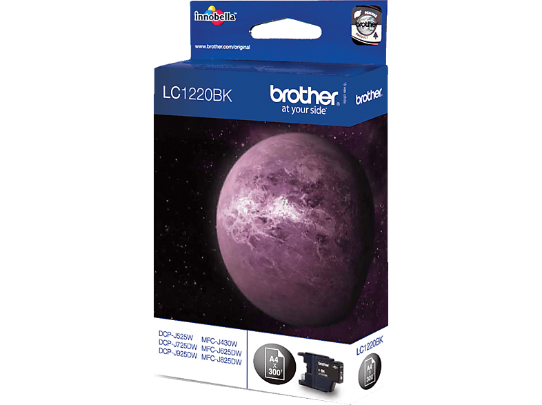 BROTHER LC-1220BK Zwart