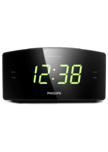 Dijital Istasyon Ayarli Saatli Radyo Aj3551 12 Philips