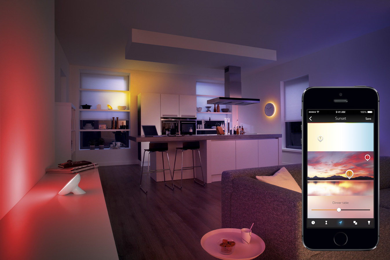 PHILIPS Hue Living Colors Iris Erweiterung LED Mehrfarbig