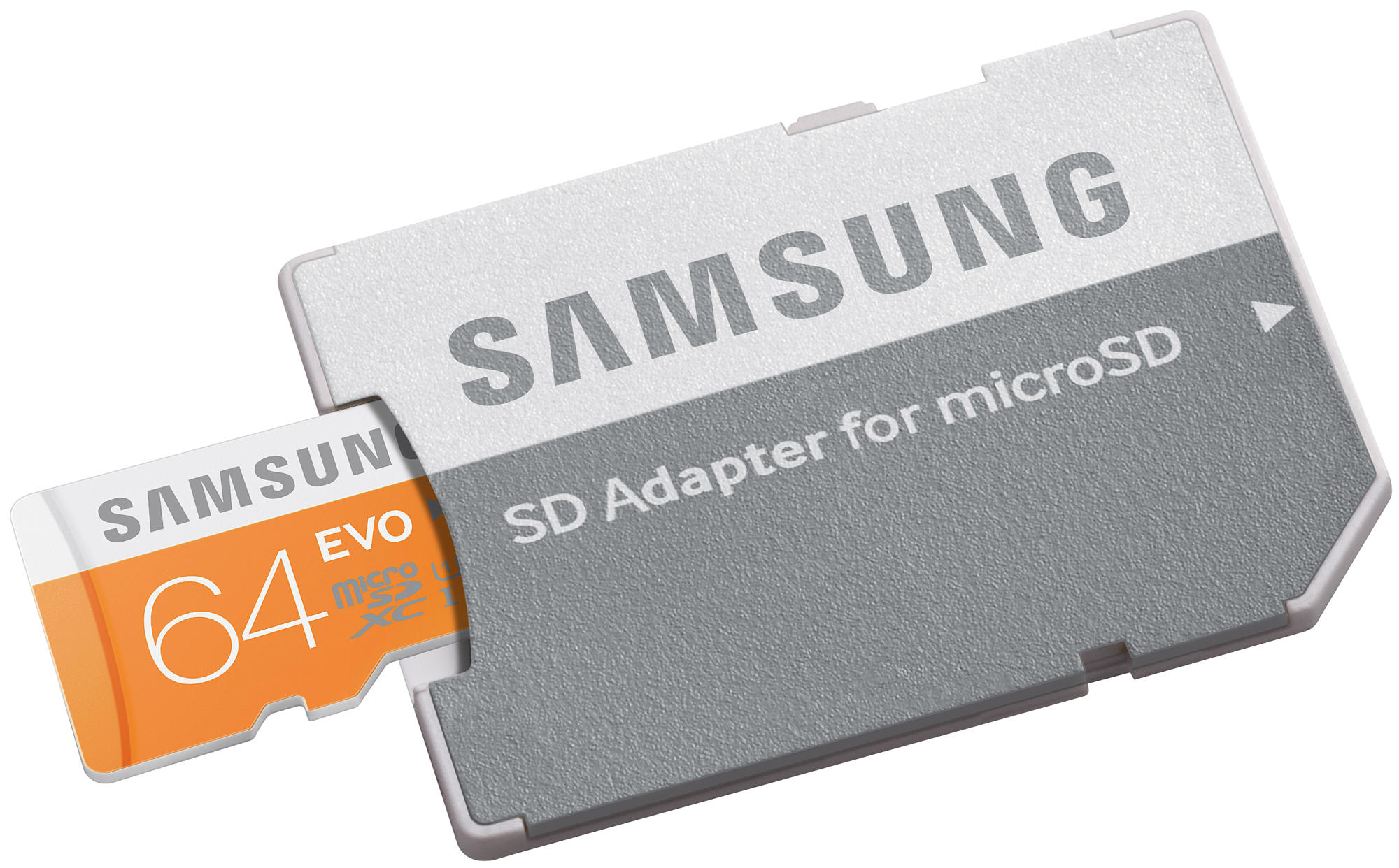 SAMSUNG EVO, Micro-SDXC Speicherkarte, 64 GB, 48 MB/s