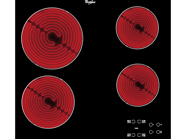 Whirlpool Taque Vitrocéramique (akt 8090 Ne)