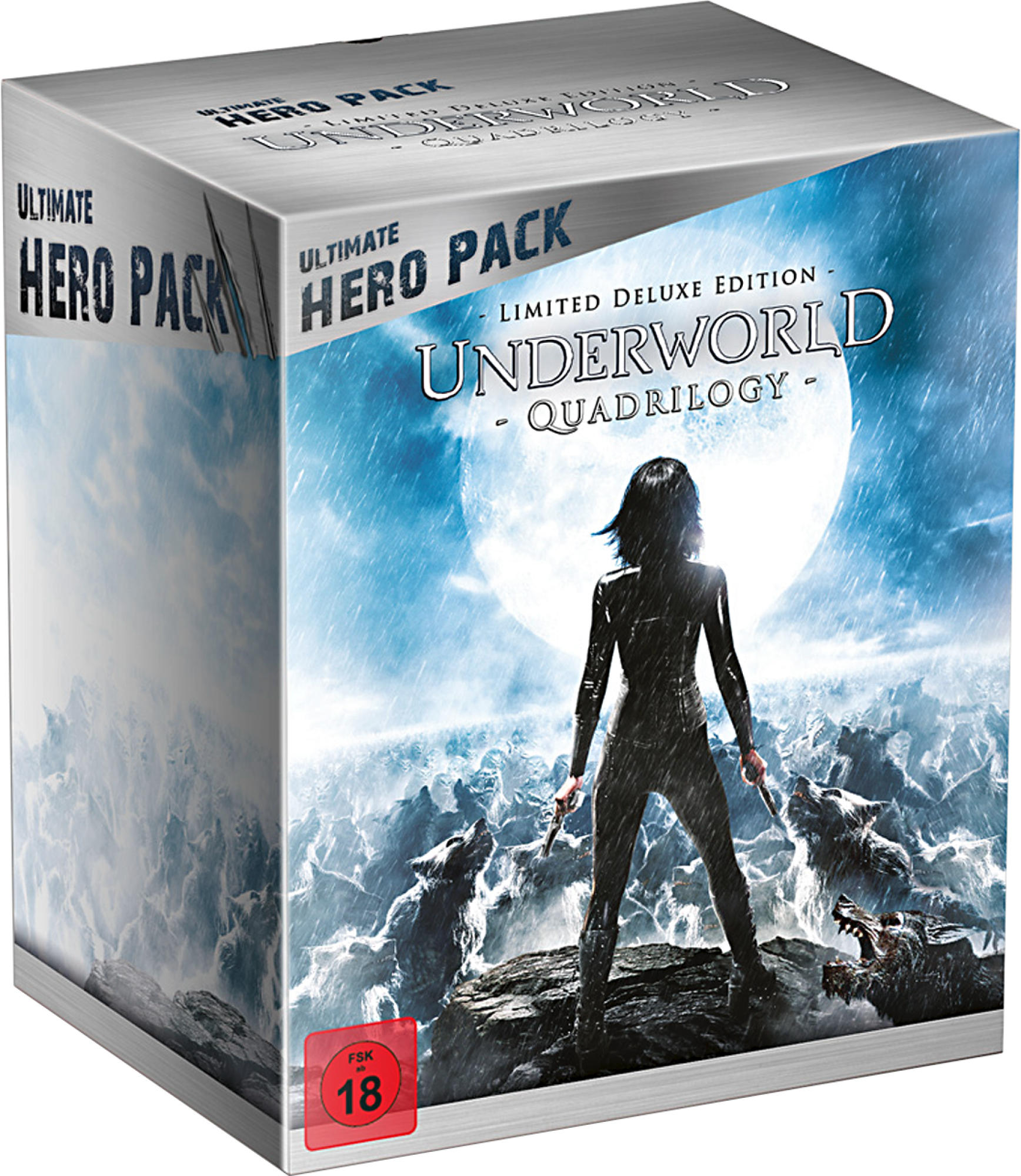 Underworld 1-4 (Ultimate Hero Pack inklusive 23 cm Figur) Blu-ray