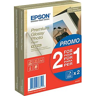 EPSON Premium Glossy Photo Paper 10x15cm 80 feuilles (S042167)