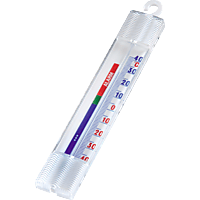 XAVAX 110822 Analoges Thermometer für Kühlschrank, Gefrierschrank und Kühltruhe