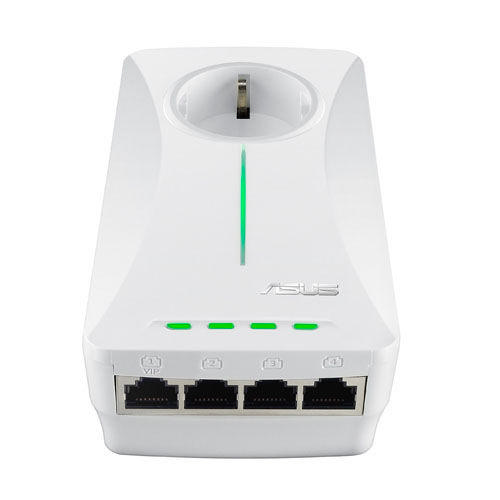 ASUS PL-X51P/PL-X52P 500 Mbps 4 Gigabit Portu ile Powerline Adaptör Kiti