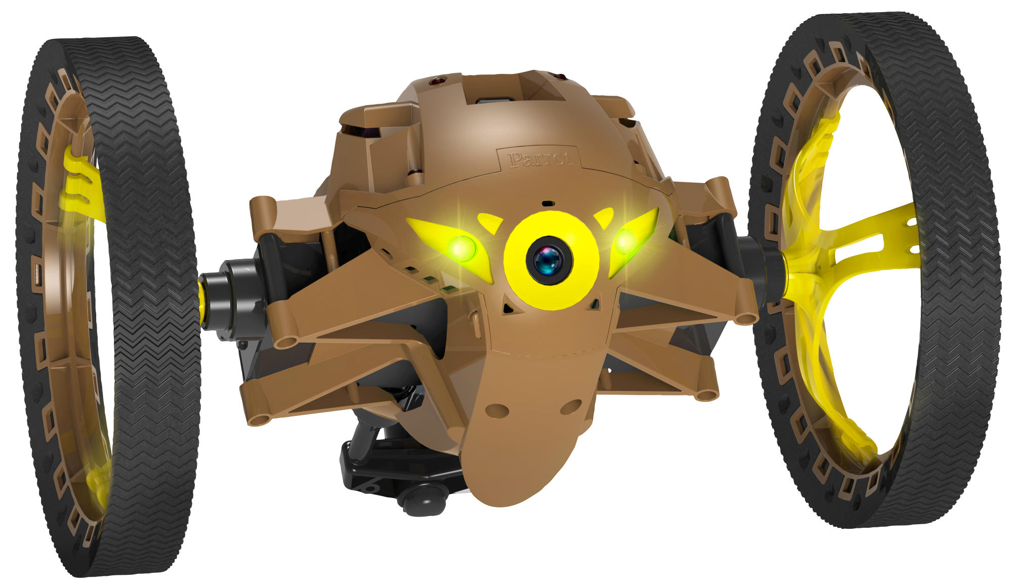 Mini Dron - Parrot Jumping Sumo Kaki Brown, terrestre, grabación y streaming de vídeo