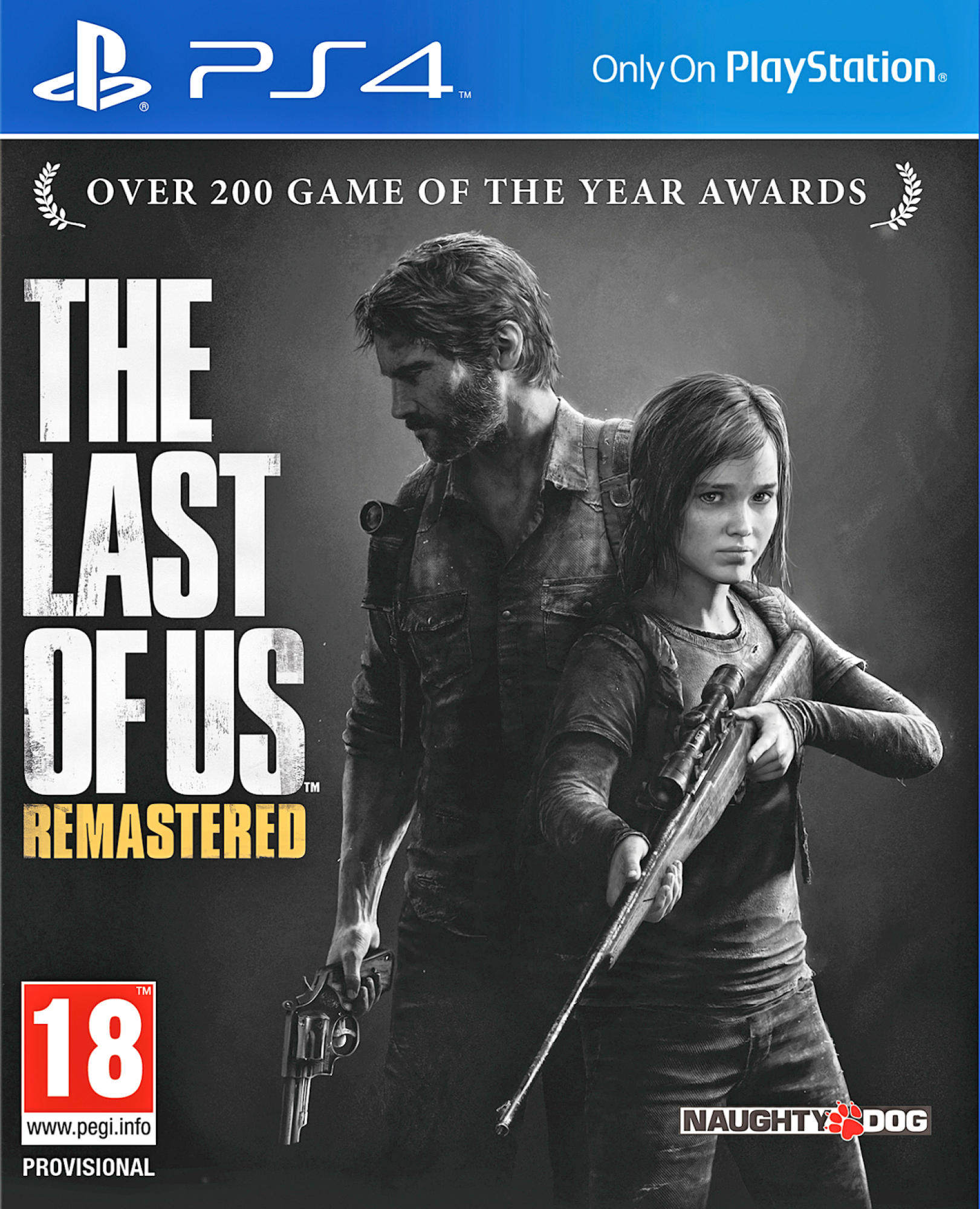 Consola - Sony - PS4 Negra, 500Gb + The Last of Us - Remasterizado