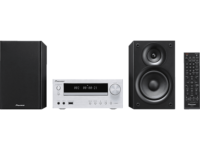 Microcadena | Pioneer X-HM21BT Plata