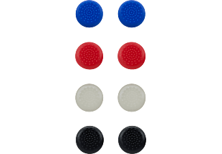 SPEEDLINK STIX Controller Cap Set, pour Sony Dual Shock 4 - Rechanges (Bleu / rouge / blanc / noir)