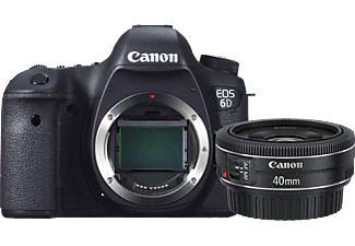 CANON EOS 6D Spiegelreflexkamera, 20,2 Megapixel, WLAN, Schwarz