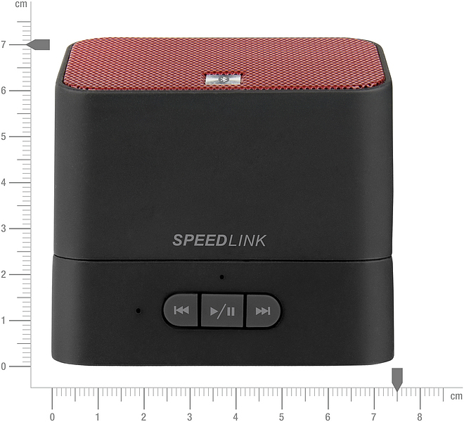 SPEEDLINK TOKEN Portable Speaker Bluetooth Lautsprecher, Schwarz
