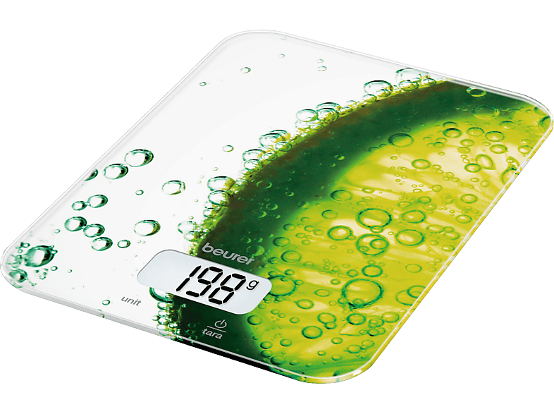 Balanza de cocina - Beurer KS19 Fresh Peso máximo 5Kg, Escala de medición 1g, Display digital