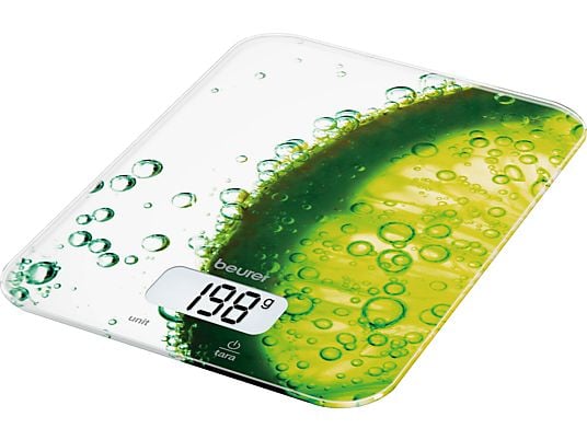 BEURER KS 19 Fresh - Bilancia da cucina digitale (Verde/Bianco)