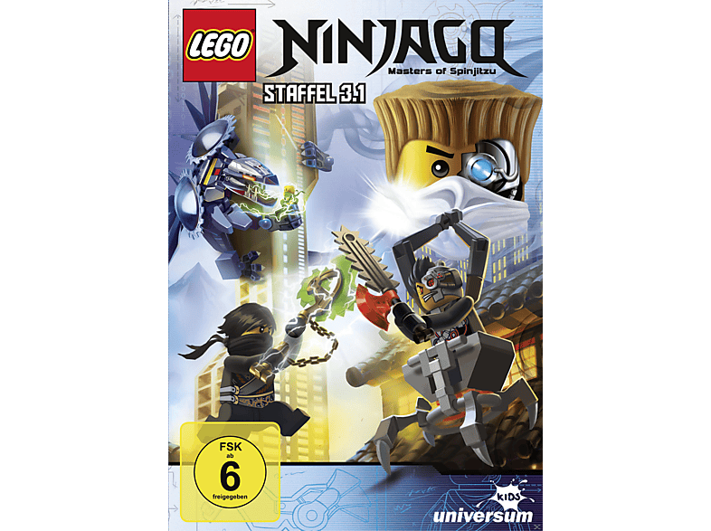 - 30) Ninjago - (Folgen 3.1 DVD - 27 LEGO Staffel