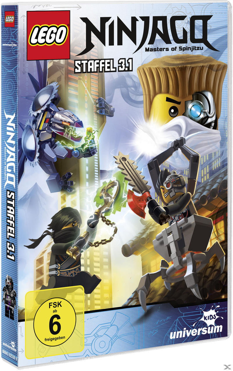 - 30) Ninjago - (Folgen 3.1 DVD - 27 LEGO Staffel