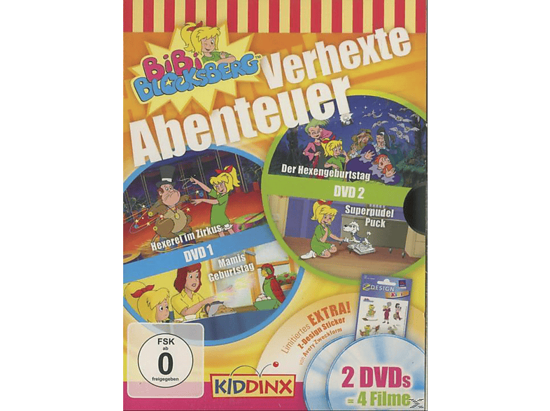 Bibi Blocksberg - 2er DVD DVD-Box Verhexte - Abenteuer